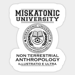 Miskatonic University Sticker